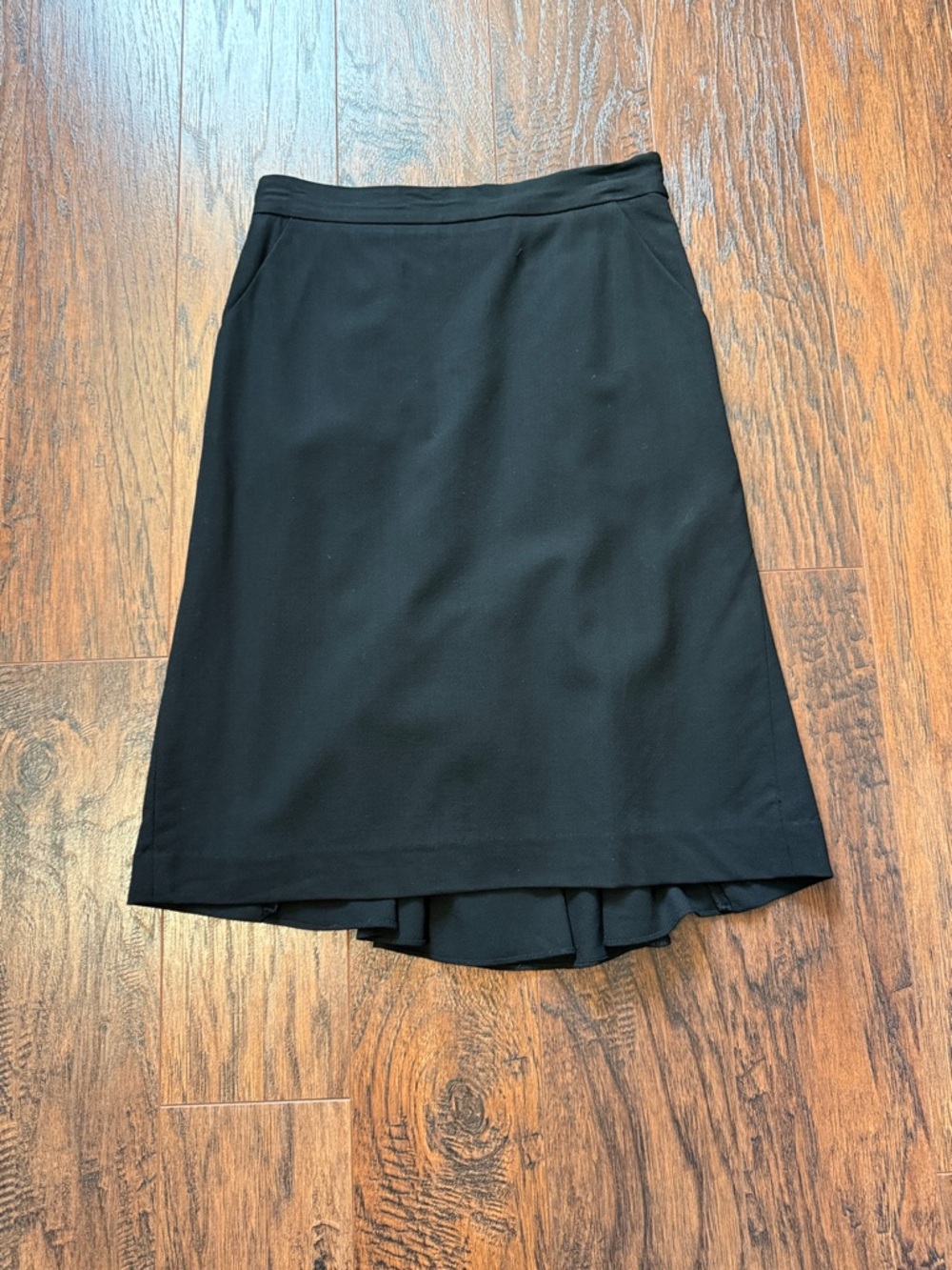 Tibi Black Pencil Skirt